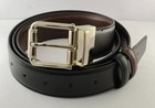 Montblanc Black Color Men Leather Belt With Box -free Shipping   Silver Buckle