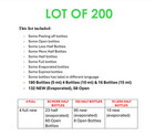 Lot Of 200 - Young Living Essential Oils Sealed open evaporated Read Description