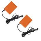 2pcs Engine Silicone Heating Pad With Thermostat 120v 150w 4 x 5  universal