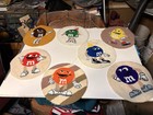 M m s Multicolor Advertising Stickers Lot  Candy   Nuts Theme