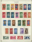 Dahomey Collection On Complete Scott Blue International Pages To 1940