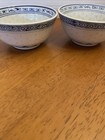 Pair Of Vintage Chinese Dragon Eyes Rice Grain Spots 4 5    Rice Bowls