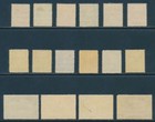 Canada Scott  162-77  16 Stamps  Fvf Centering  mint Hinged  Scv   516 00