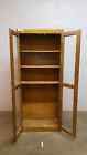 Kewaunee Glass Lab Storage Cabinet 35x16x84
