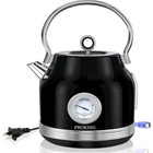Intetein 1 7 Liter Stainless Steel Body Retro Electric Tea Kettle Us Stock