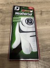 Footjoy Men s Weathersof Golf Glove - 2 Pack Medium Left Hand  White  nib 