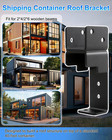 Shipping Container Roof Brackets Fit For 40 Ft Shipping Containers
