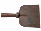 Vintage Heavy Steel Wide Blade Hand Tool 7    Scraper Chopper Rustic Primitive