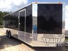 New 2025 8 5x24 8 5 X 24 V-nosed Enclosed Race Cargo Car Toy Hauler Trailer