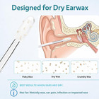Sticky Ear Cleaning Sticks For Dry Earwax  Gentle Soft Rubber Ear Cleaner For Fa