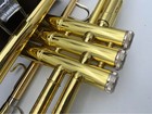 Yamaha Ytr-2320e Bb Trumpet Gold Lacquer Hard Case Mouthpiece Made In Japan Used
