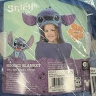 Disney Lilo   Stitch Hooded Wrap Around Blue Hoodie Blanket
