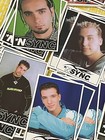 Nsync Rare Vintage Vending Machine Stickers Complete Full Set Justin Timberlake