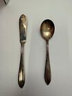 Vintage Wm Rogers Mfg Co Aa Is Silverplate 52 Piece Flatware