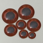 120 Pcs Eye Accessory Crafts Convex Eyes Toy Diy Fake Animal Colored Doll