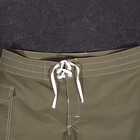 Birdwell Beach Britches Board Shorts Mens 31 Green 808 Swim Trunks Made In Usa