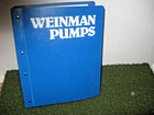 Weinman Pump   Supply Pumps Hydraulic  lubricating Equipment Instructions Manual