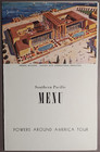  3  1939-40 Sprr Southern Pacific Railroad Golden Gate Exposition Menus B4-10