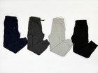 Men Cargo Joggers Fleece Sweatpants Soft Athletic Track Pants Elastic Drawstring