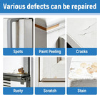 White Paint Multi Surface Semi-gloss White Touch Up Paint Repair For Metal wall 