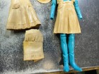 Vintage Marx Johnny West Jane Figure With Assorted Accessories  Missing Hands 