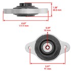 Caltric Engine Mounts For Polaris Rzr 800 Efi 2008-2011 2013-2014 1332450