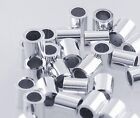 925 Sterling Silver 2x2mm Crimp Tube Beads 50pcs  5603-2
