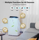 14000 Btu Portable Air Conditioner 4-in-1 Air Cooler W  App   Wifi Smart Control