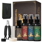 9pcs Guitar Cleaning Kit - Cleaner  Polish  Fretboard   String Oil - All Guitar