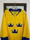 Adidas Sweden Player Issue Hockey National Team Jersey Shirt Trikot Mens Size Xl