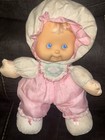 Vintage Puffalump Kids 13  Plush Fisher Price Stuffed Baby Doll Pink 1990