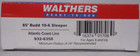 Walthers   932-6350  Ho  85  Budd  C s   10-6 Sleeper  Atlantic Coast Line   New