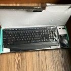 New Open Logitech Comfort Mk345 Wireless Keyboard Mouse Combo Usb Receiver Black