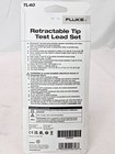 Fluke Tl40 Retractable Tip Test Lead Set - Brand New