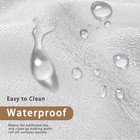 Shower Window Curtain Waterproof Plastic Bathroom Window Curtain Waterproof H   