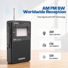 Xhdata D226 Portable Radio Am Fm Shortwave Receiver Usb C   Battery Powered New