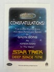 2017 Women Of Star Trek 50th Anniversary Garlyn Gorg Autograph