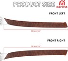 2pcs Door Trim Fit For Toyota Highlander 2008 2009 2010 2011 2012 2013 Car 