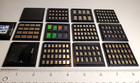 Vintage Chipset Silicon Semiconductor Ic Chip Die Experimental Test Packs 482 1x