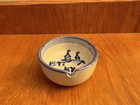 Vintage M a  Hadley Stoneware Pottery 1977 Kentucky Derby Ashtray Trinket Bowl