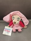 Disney Store Parks Maid Marian Mini Bean Bag Plush Robin Hood 8  Pink Fox Nwt