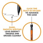 Bic Xtra-smooth Mechanical Pencils With Erasers  1 Count  pack Of 10   Black 