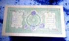 Afghanistan  1928  10 Afghanis Afg System Hand Stamped On 8  Xf Or Better 