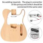 Unfinished Diy Tl Style Electric Guitar Kit Full Set School Band For Beginner Us