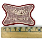 Vintage Miller High Life Beer Logo Embroidered Red White Patch Small Sew On