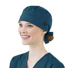 Surgical Scrub Cap Doctor Nurse Kitchen Cotton Hat  With Sweatband Adjustable Us