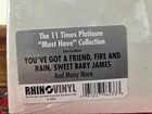 James Taylor - Greatest Hits Vinyl Lp Sealed Rhino Warner Bros R1-02979