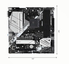 B550m Pro4 Am4 Motherboard  Supports Amd Ryzen 3000 5000 Series Processors