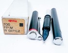 Nos Rotring Vintage 700 Metal Fountain Pen M Nib Rare Pattern In Rotring