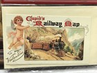 Cupids Railway Map To True Love Valentine Card   Envelope By Shackman 7625 Train